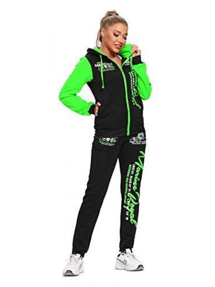 Sweatsuits 2 Piece Hoodie Tracksuit Sets Casual Comfy Jogging Suits for Women 