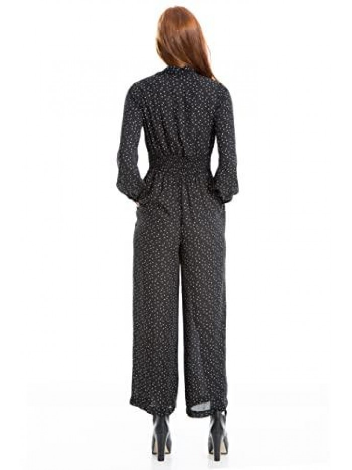 Studio Women's Long Sleeve Jumpsuit 