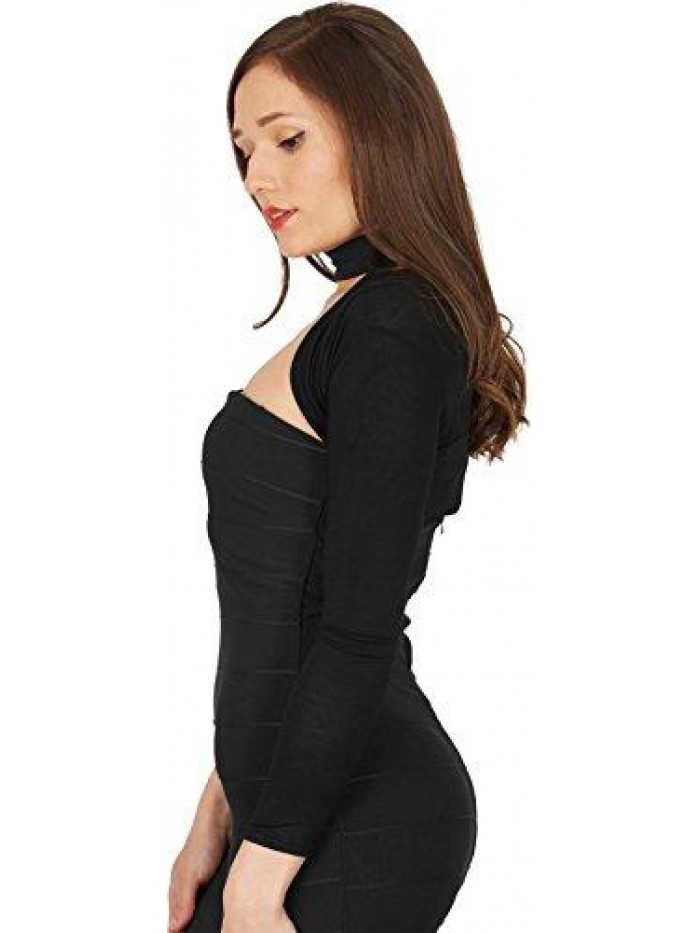 Skinny Long Sleeve Bolero Shrug 