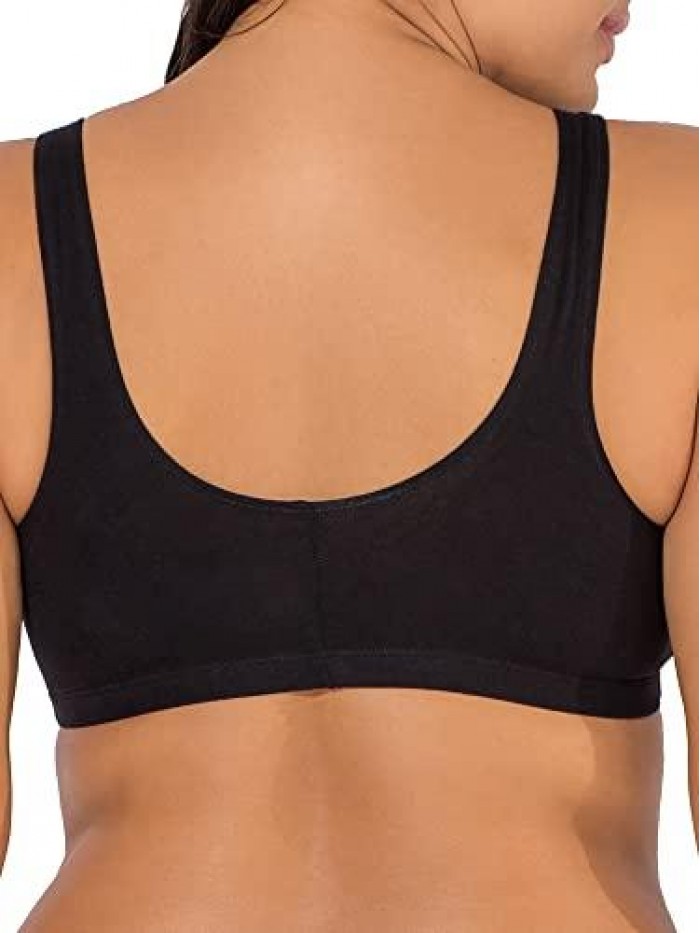 of the Loom Women's Front Closure Cotton Bra 