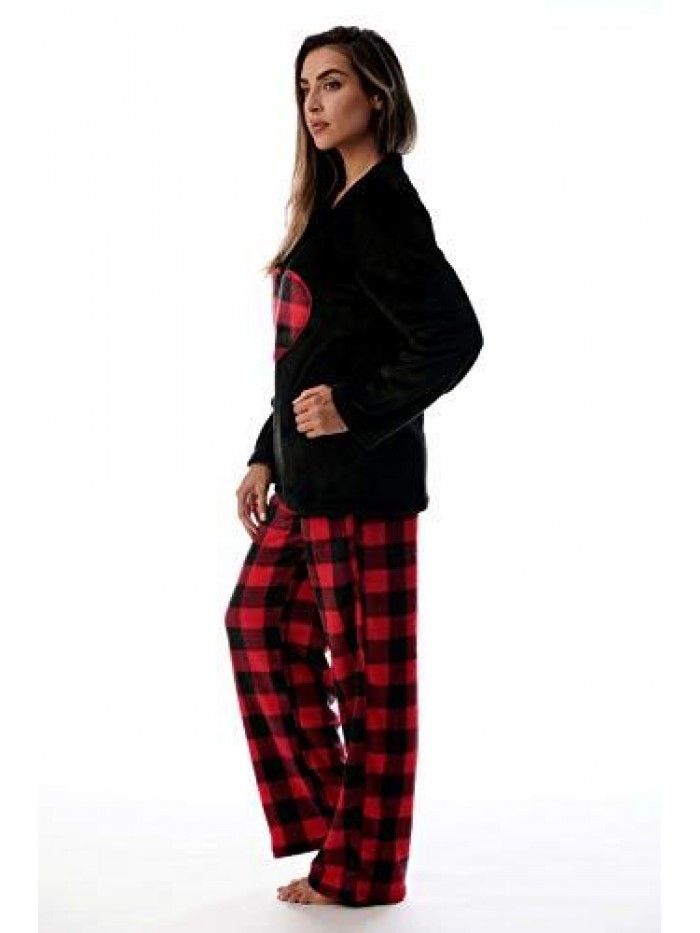 Love Plush Pajama Sets for Women 