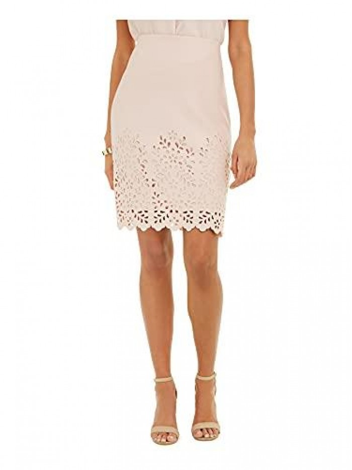 WEST Women's Lazer Cut Skirt 