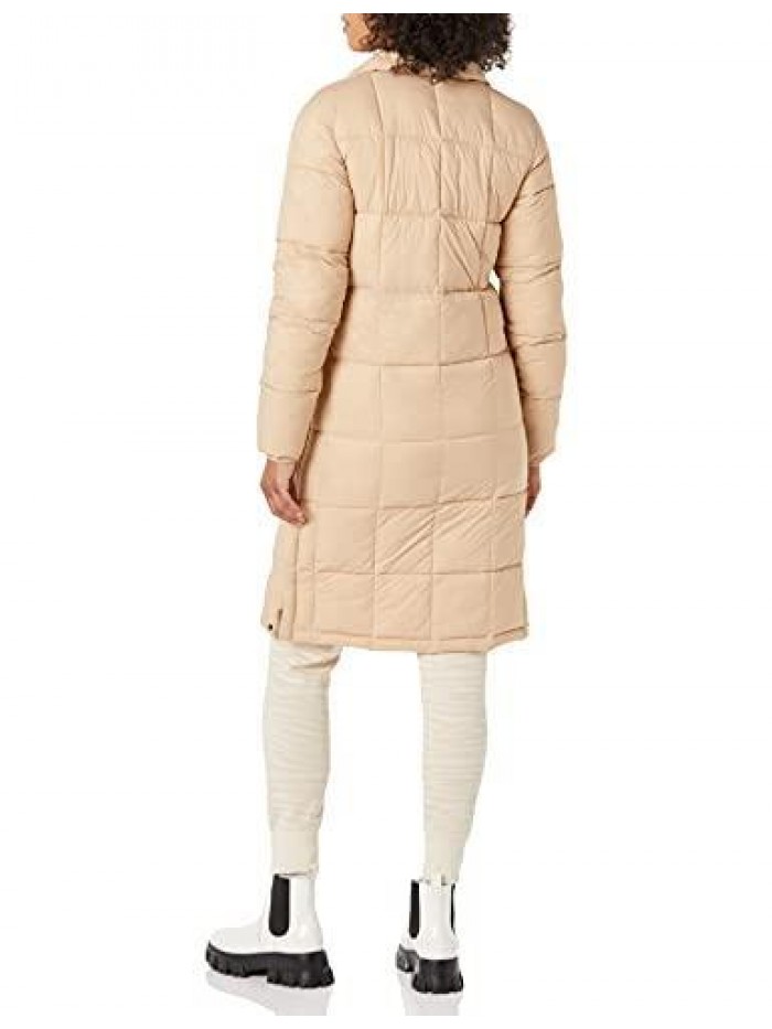 Women's Lightweight Quilted Longer Length Coat  