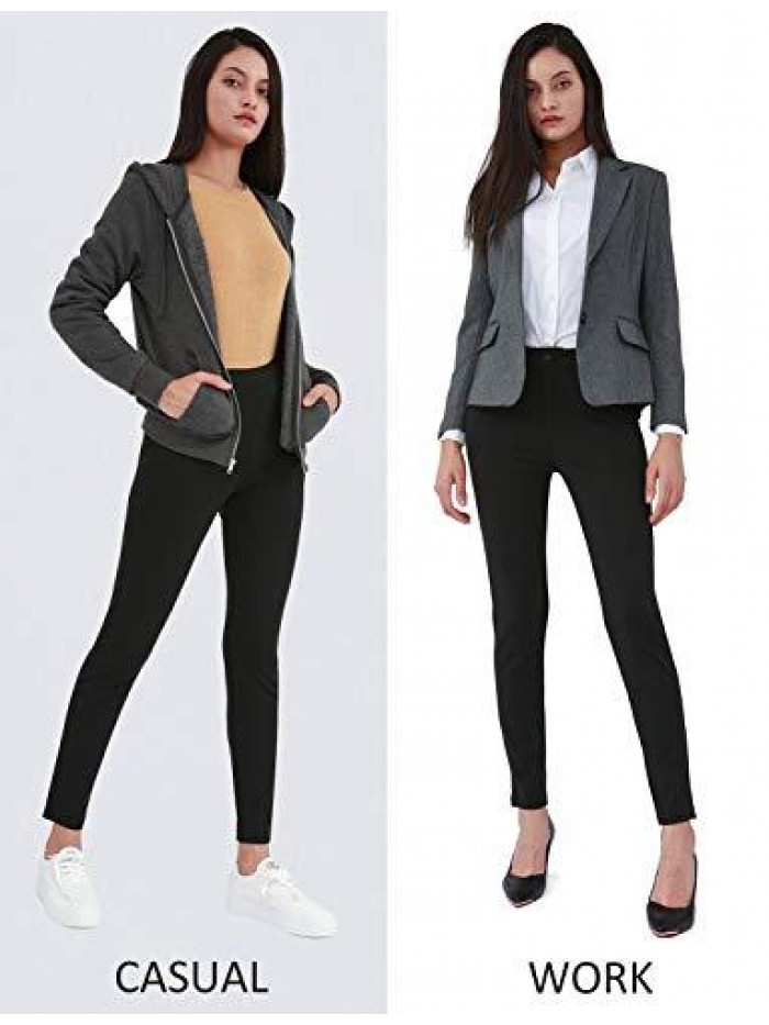 Dress Pants for Women Business Casual Stretch Skinny Work Pants with Pockets 