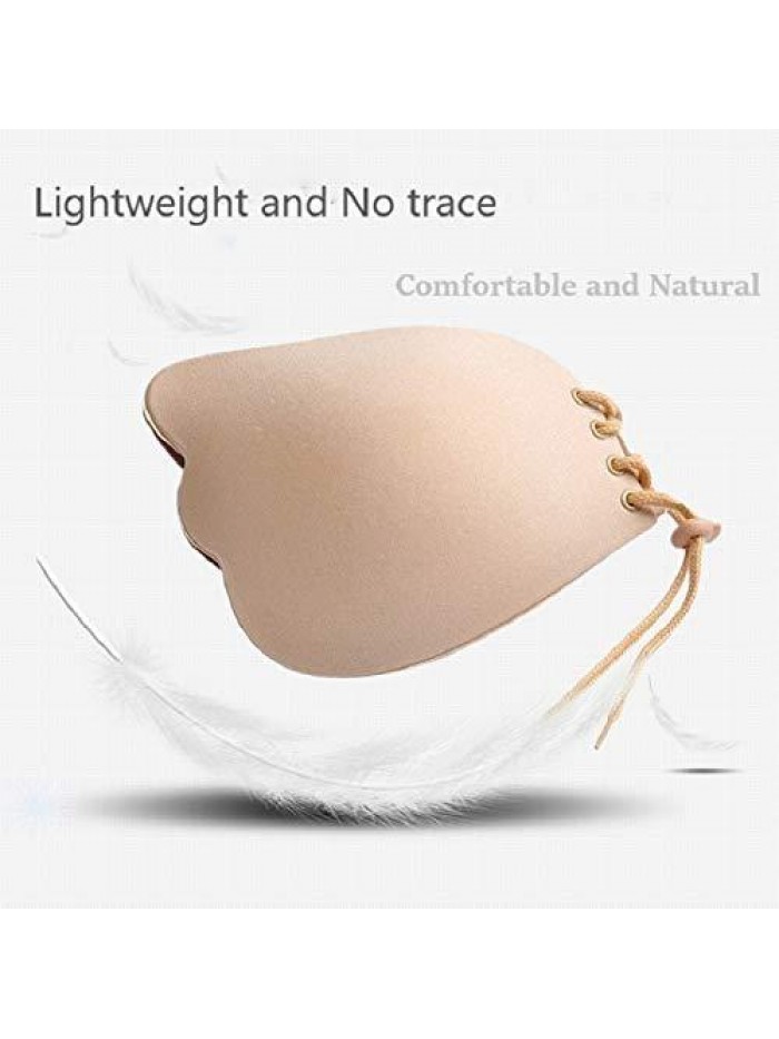 Sticky Bra Invisible Lift up Bra Adhesive Bra Push up Bra Backless Strapless Bra for Women 