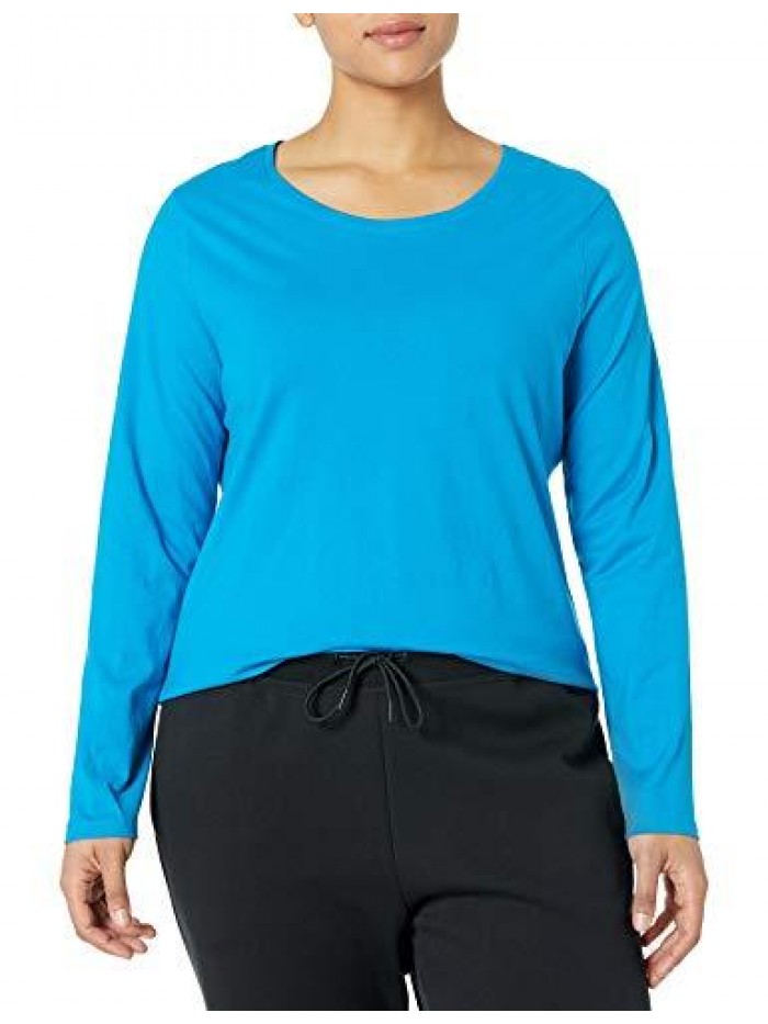 MY SIZE Women's Plus Size Long Sleeve Tee 