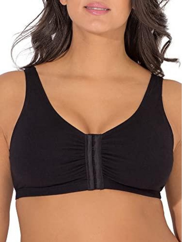 of the Loom Women's Front Closure Cotton Bra 