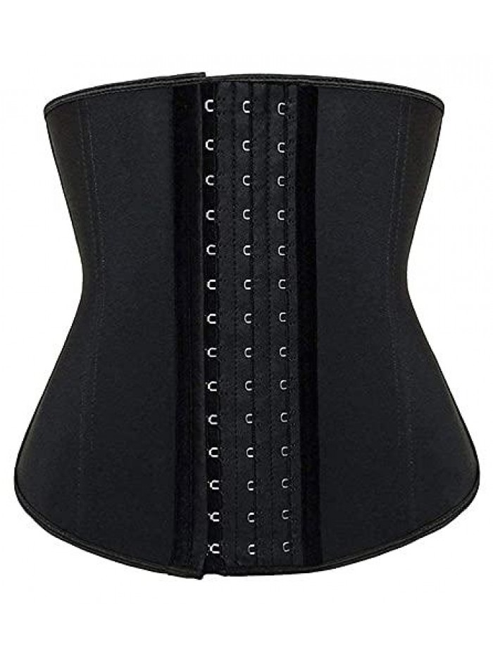 Waist Trainer for Women Underbust Latex Sport Girdle Corsets Cincher Hourglass Body Shaper 