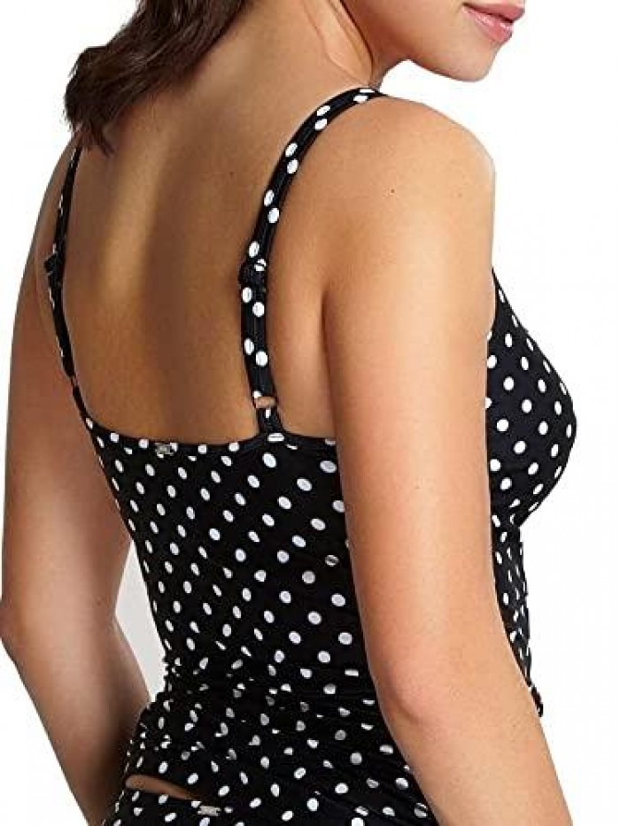 Swim Women's Anya Spot Bra-Sized Balconnet Tankini 