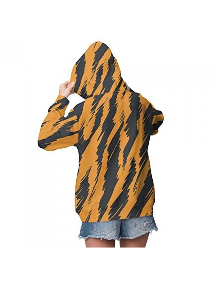 Skin Yellow Women'S Pullover Hoodie Loose Fit Ultra Soft Fleece Hooded Sweatshirt With Pockets Large 