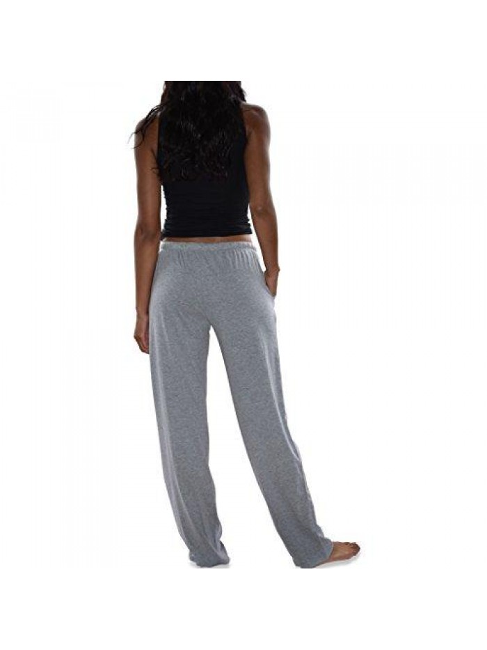 Basics Women's 3 Pack Soft Flex-Cotton Knit Pajama Pants/Lounge Pants/Sleep Pants 