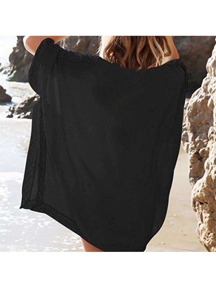 Womens Beach Bathing Suit Swim Bikini Swimsuit Oversized Cover Up Dresses 