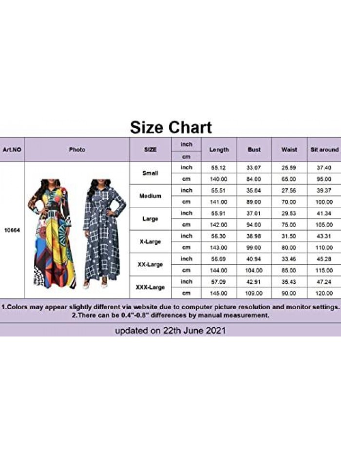 Maxi Dresses for Women Button Down with Pockets Long Dress Casual V Neck Floral Print Loose Prom Dresses Outfits 