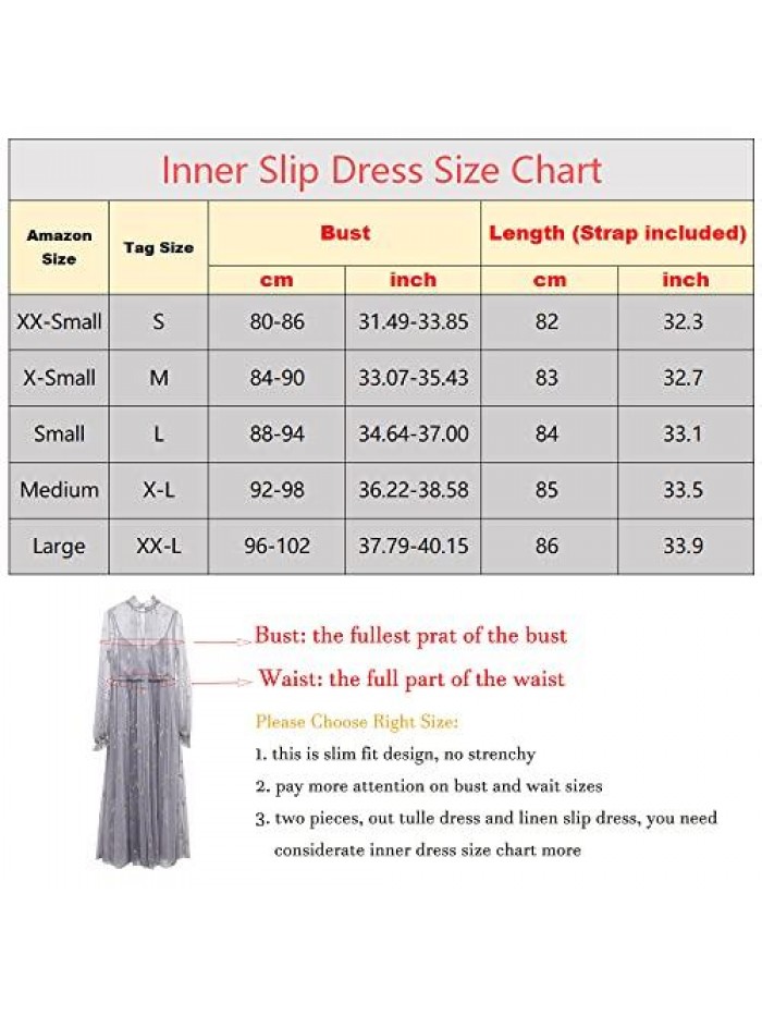 Women Summer Chiffon Dress Stars Moon Print Embroidered Skirt Long Puff Sleeve Princess Dress 