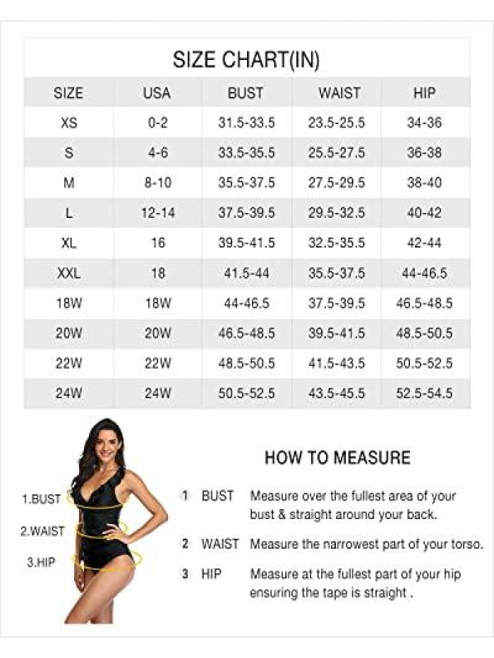 Blouson Tankini Swimsuits for Women Modest Bathing Suits Two Piece Loose Fit Swimwear 