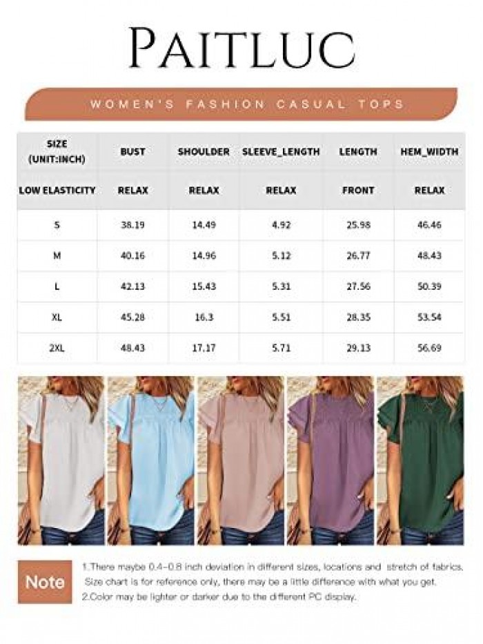 Blouses for Women Blouse Sleeveless Womens Work Blouses Swiss Dot Blouse for Women 