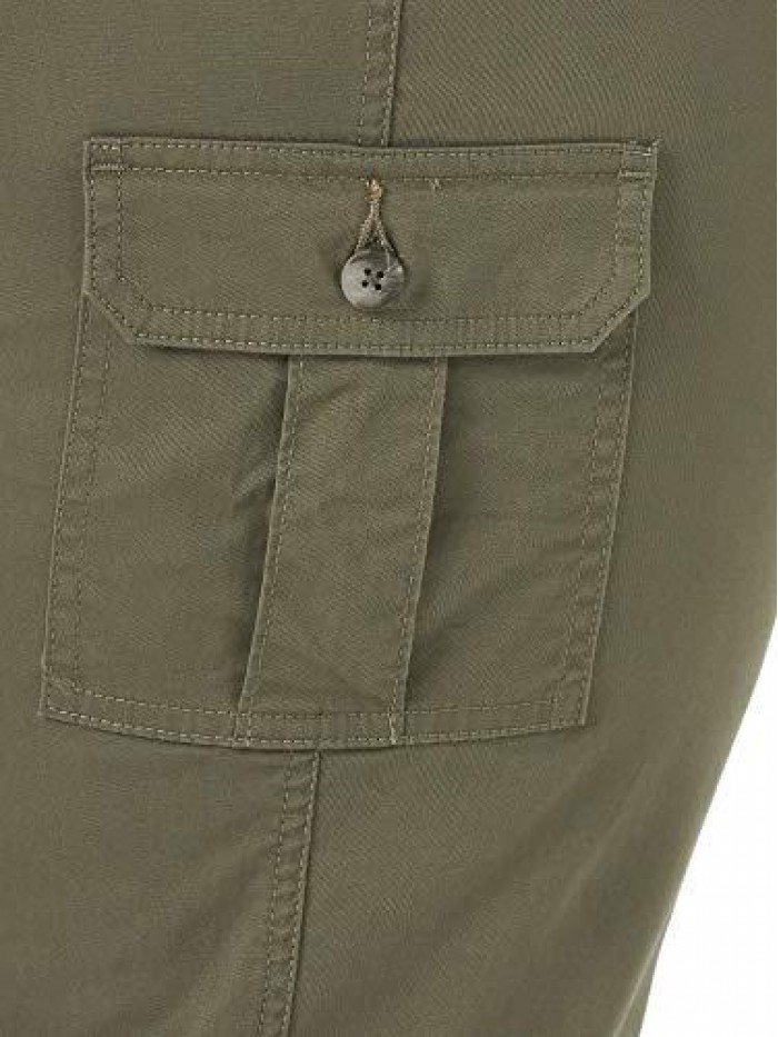 Women's Flex-to-go Mid Rise Cargo Capri Pant 