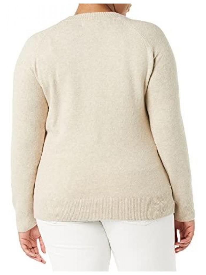 Women's Classic-fit Soft-Touch Long-Sleeve Crewneck Sweater  