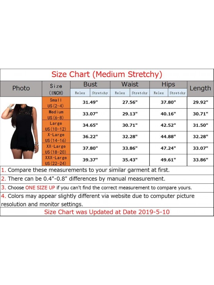 Women's Casual Sexy Lace Sleeveless High Waist One Piece Pants Jumpsuits Rompers Ladies Outfits 
