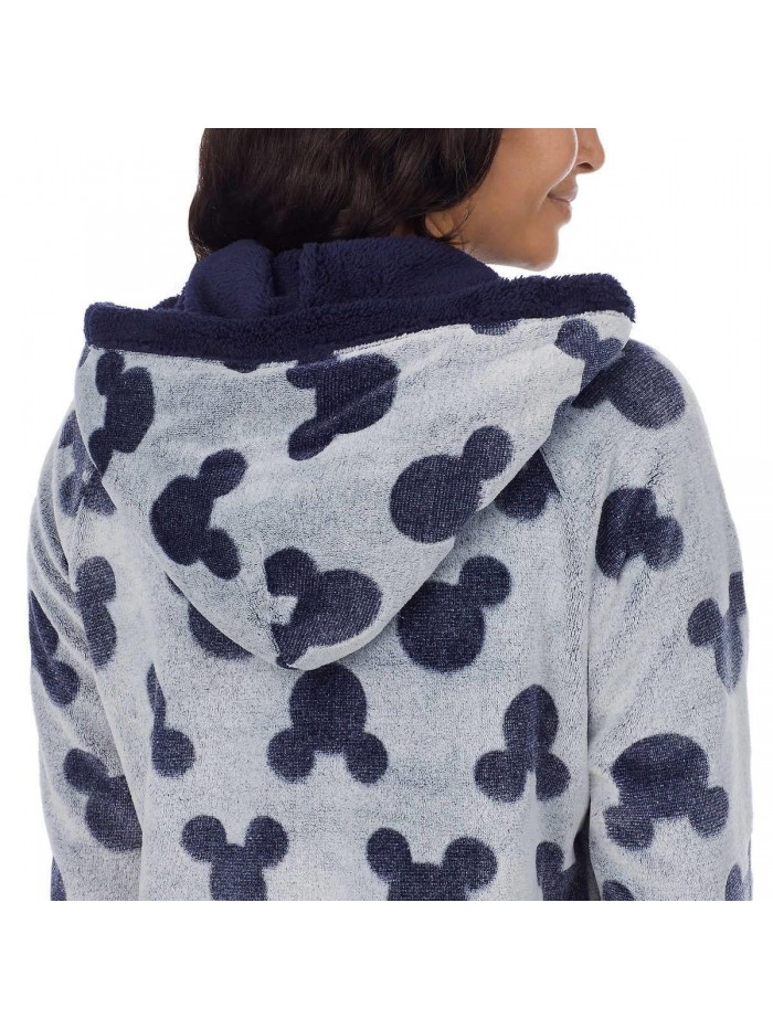 Womens Mickey Mouse Fleece Lounge Hoodie 