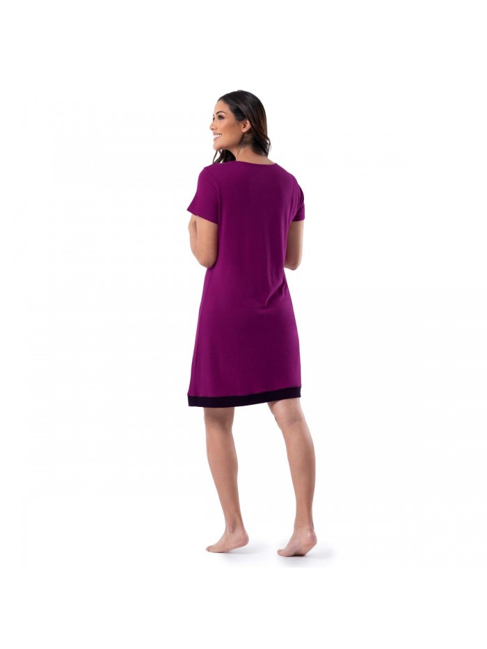 of the Loom Women's Super Soft and Breathable Sleep Shirt 