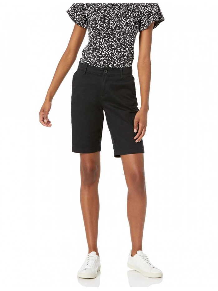 Women's 10 Inch Inseam Bermuda Chino Short  