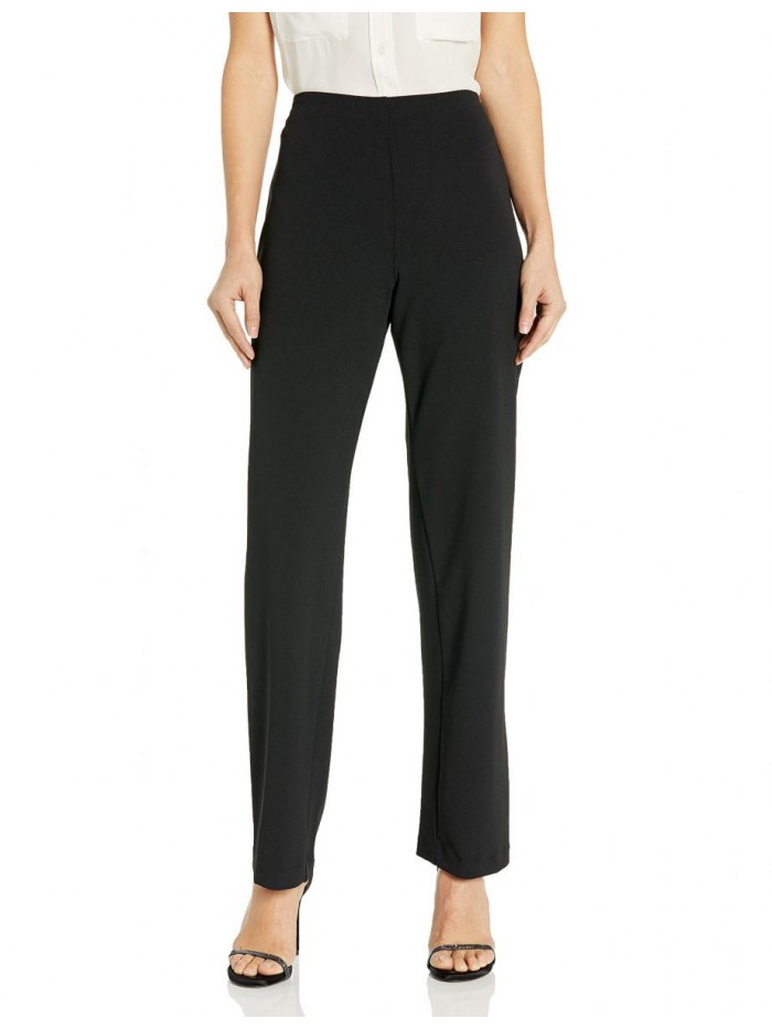 Evenings Women's Slim Leg Dress Pant (Petite Regular Plus Sizes) 