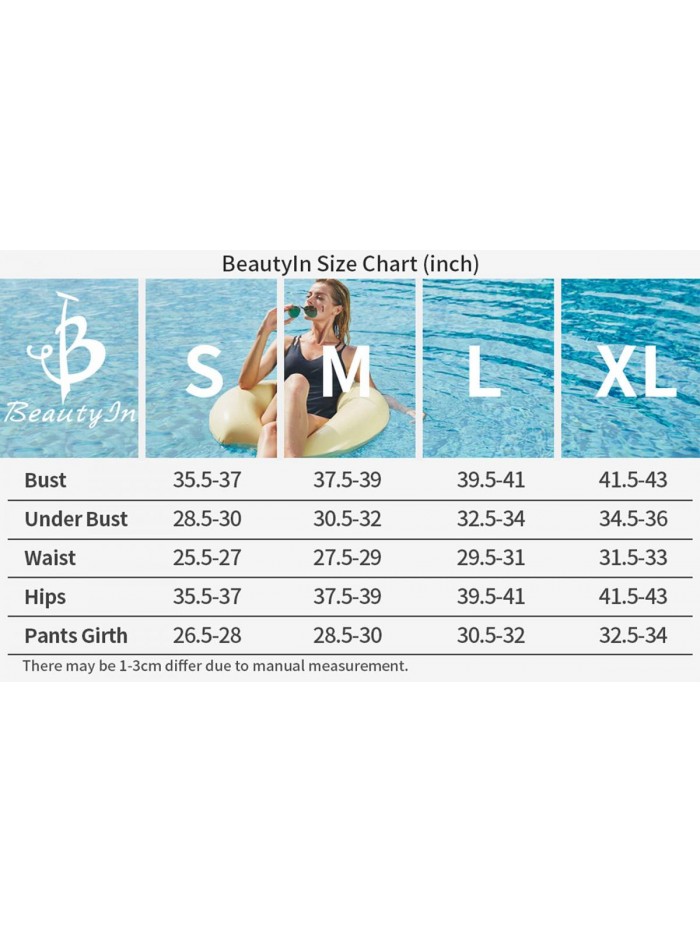 Women's Boardshort Swim Bottom High Waisted Tankini Swimwear Shorts 