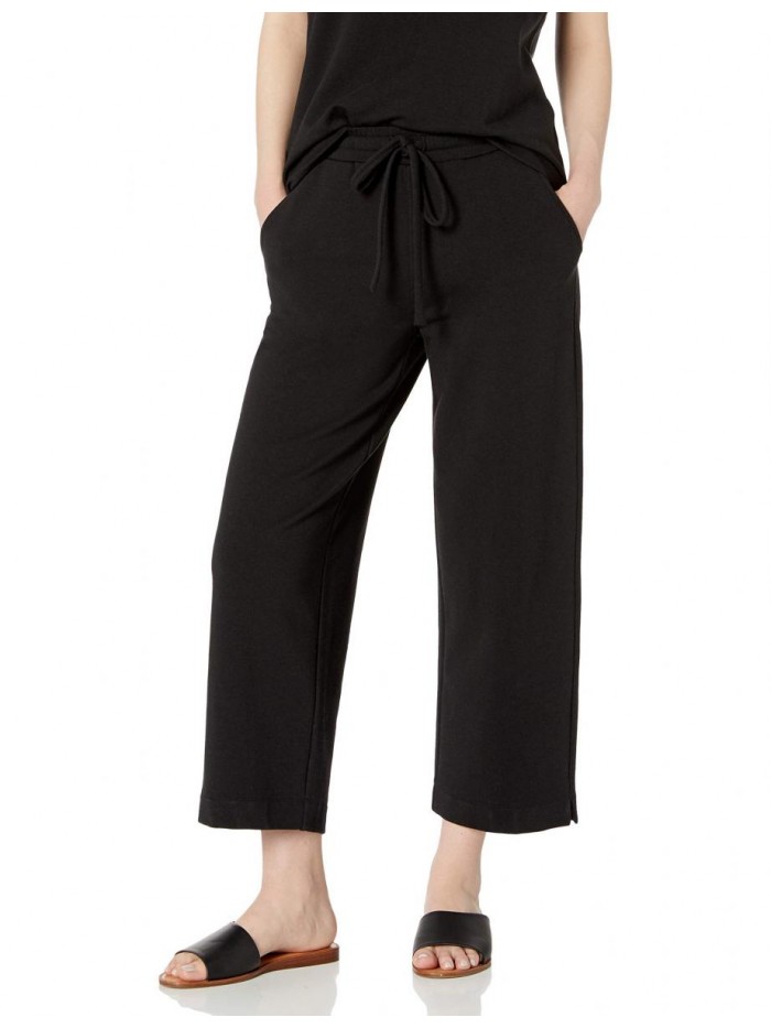 Ritual Women's Oversized Terry Cotton and Modal Wide Leg Pant 