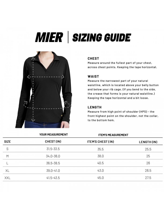 Polo Shirt for Women Long Sleeve Golf Top Moisture Wicking Collared V Neck Casual T Shirt 