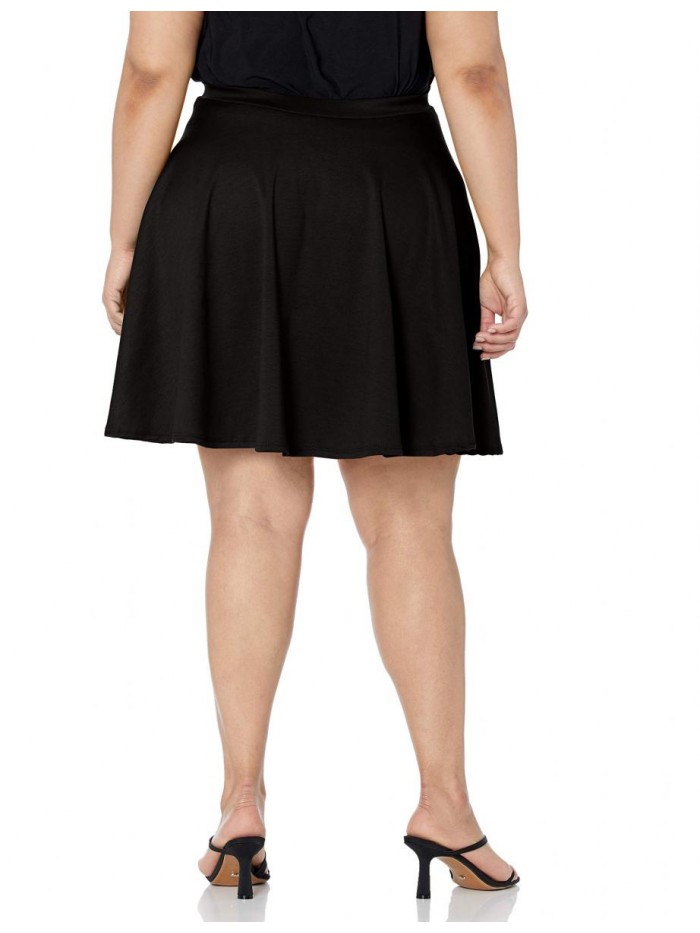 Vixen Women's Plus-Size Short Skater Skirt 