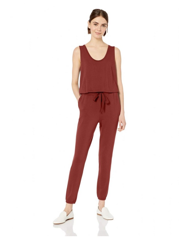 Ritual Women's Supersoft Terry Sleeveless Scoopneck Jumpsuit 