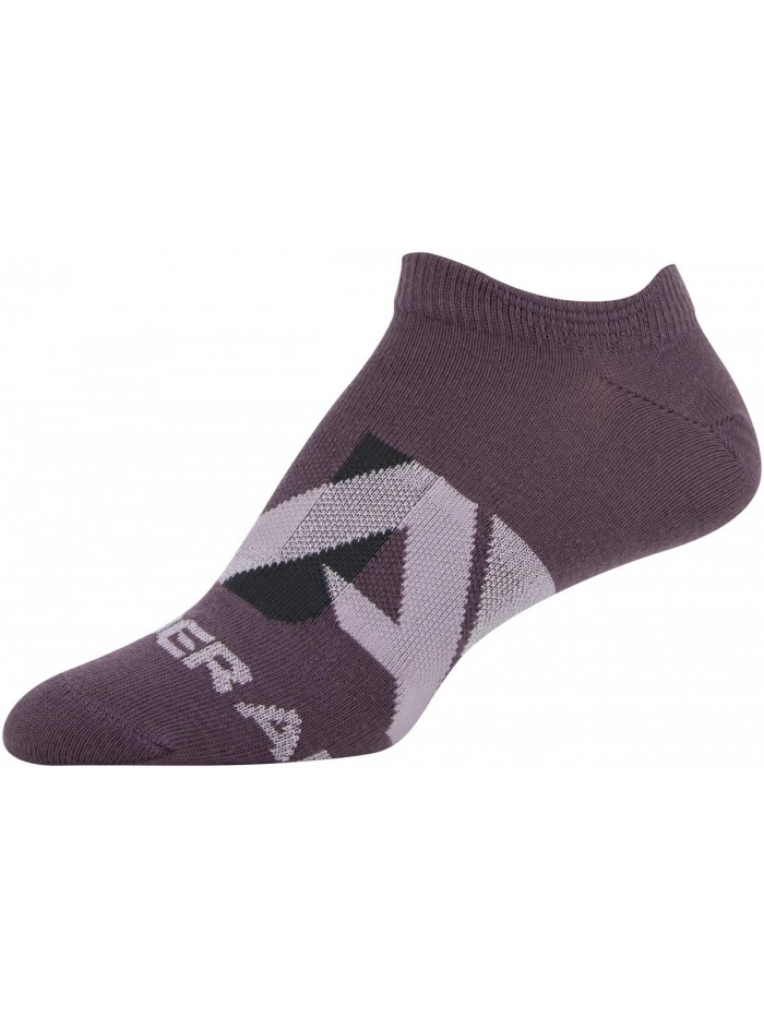 Armour womens Essential 2.0 Lightweight No Show Socks, 6-pairs 