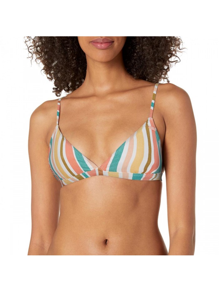 Roxy Women's Beach Classics Fixed Tri Bikini Top