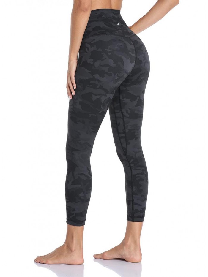 Essential 7/8 Leggings, Buttery Soft Pants Hawthorn Athletic Yoga Pants 25'' 