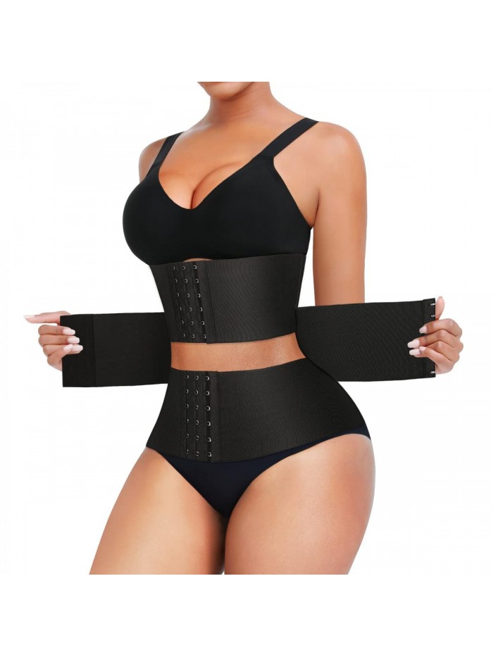 Waist Trainer for Women Underbust Latex Three-Stage Corsets Cincher Under Clothes Invisible Hourglass Body Shaper 