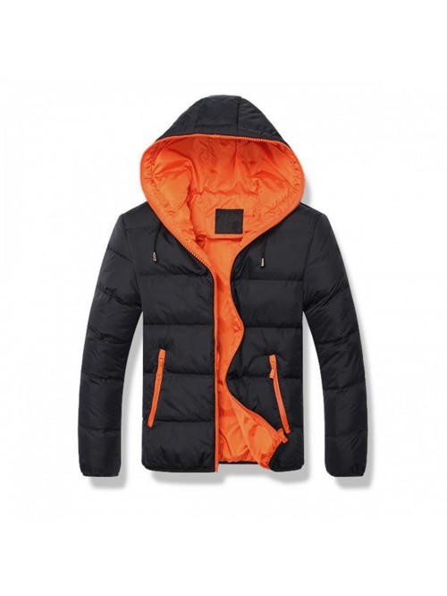 Winter Down Coat Cardigan Wear Resistant Down Coat...