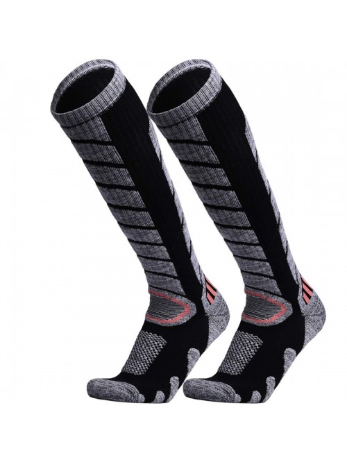 Ski Socks 2 Pairs Pack for Skiing, Snowboarding, O...