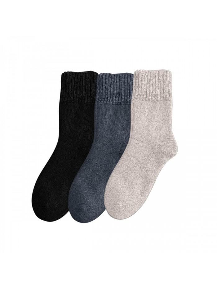 Winter Socks for Women Wool Socks Winter Thick Warm Cozy Knit Crew Soft Socks for Women 