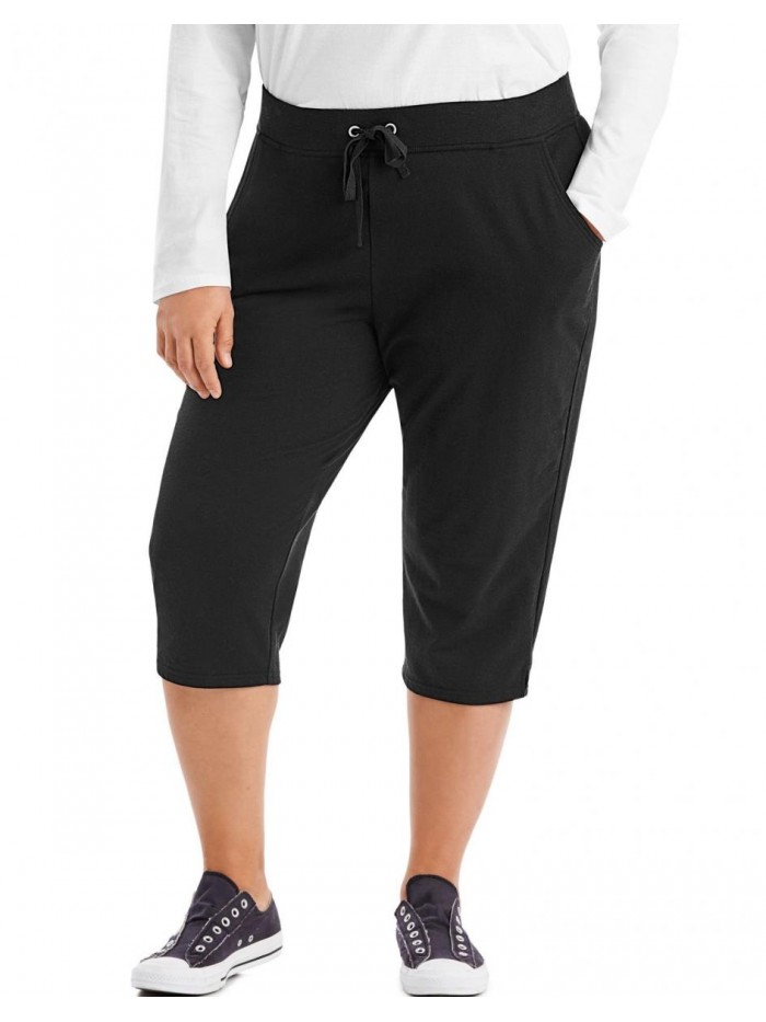 My Size Women's French Terry Capri 