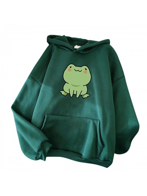 Hoodies for Women Pullover Drawstring Hoodies Swea...