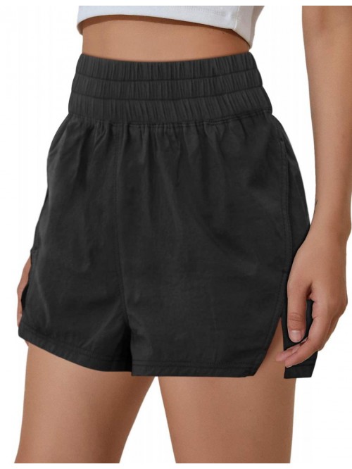 Womens Athletic Shorts High Waisted Running Shorts...