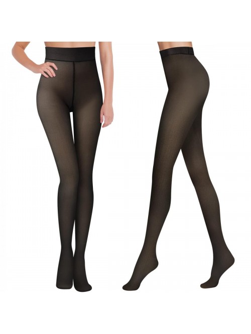 Pantyhose Fake Translucent Winter Tights Sheer Tig...