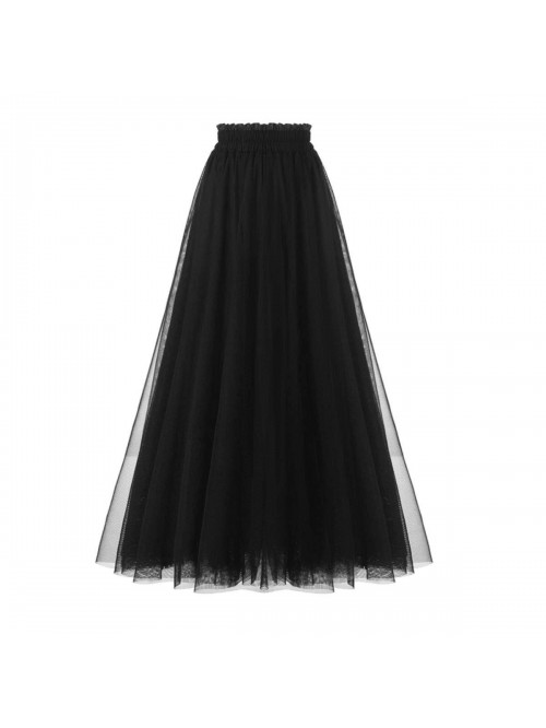 Women's A Line Tulle Party Evening Tutu Skirts Tea...