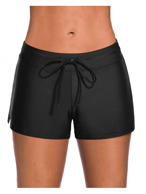 Fashion Swim Shorts for Women Beach Board Shorts S...