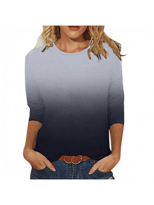 Womens Tops Casual, Womens 3/4 Sleeve Tops Cute Bu...