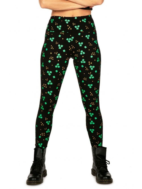 Elves Fun St. Patrick's Day Leggings for Women for...