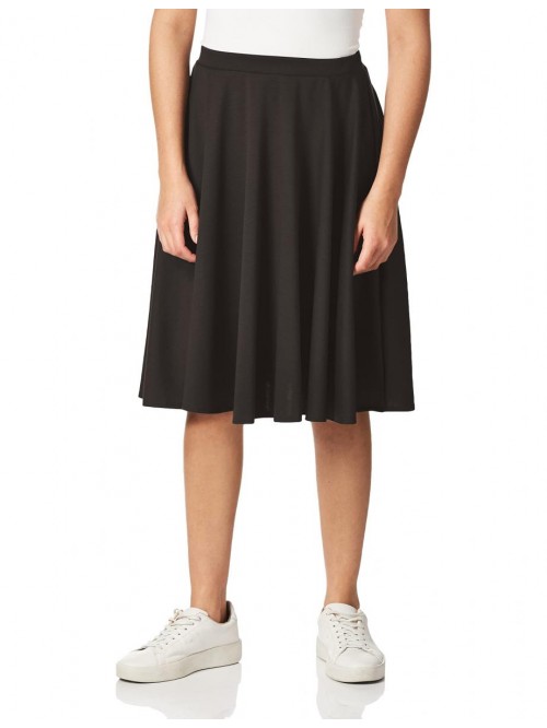 Vixen Women's Knee Length Full Skater Skirt 