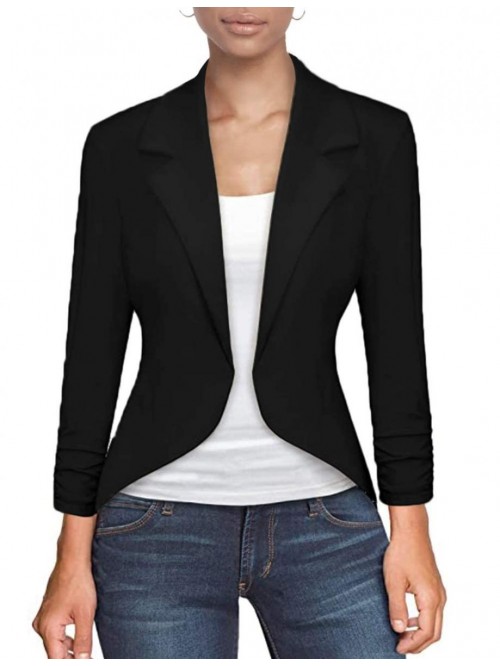 Company Womens Office High Low Blazer Jacket Made ...