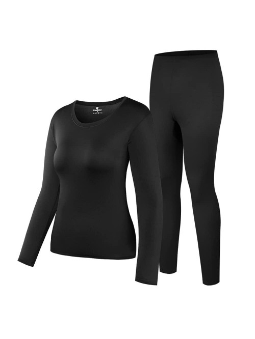 Women's Thermal Underwear Set Ultra Soft Top & Bot...